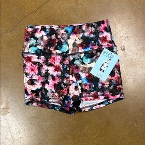 Fleo Women's Vibrant Floral Athletic Shorts
